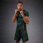Рашгард - Venum Matupa Short Sleeve Rashguard - Black/Green/Gold​